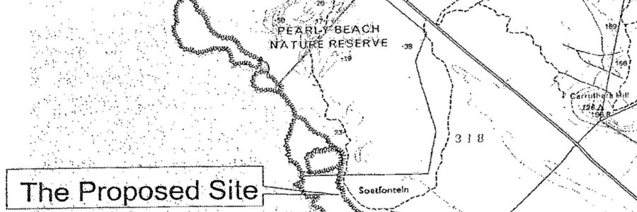 Gansbaai Zuma staan by Kernkrag Bantamsklip_1